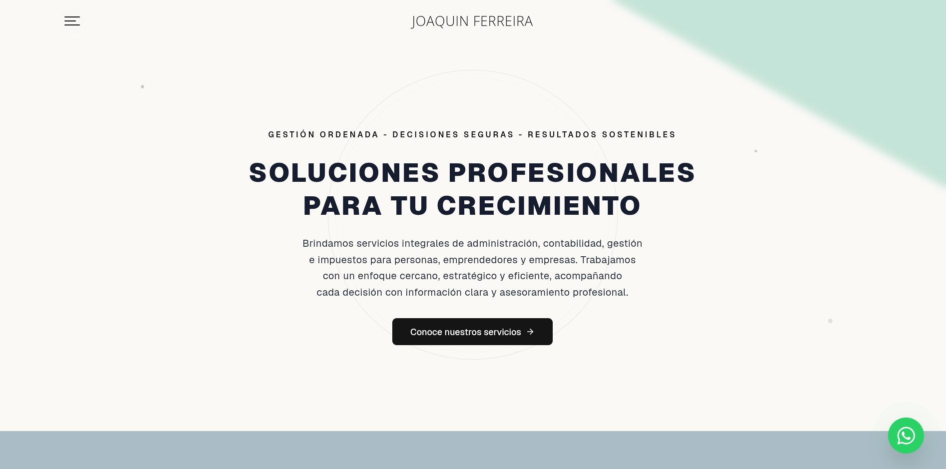 Landing Page Asesoría Contable